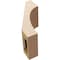 Ekena Millwork 5-inch W x 6-inch D x 10-inch H Westlake Rough Cedar Woodgrain TimberThane Knee Brace, Primed BRCUR05X06X10WTLRCPR - alternate 3